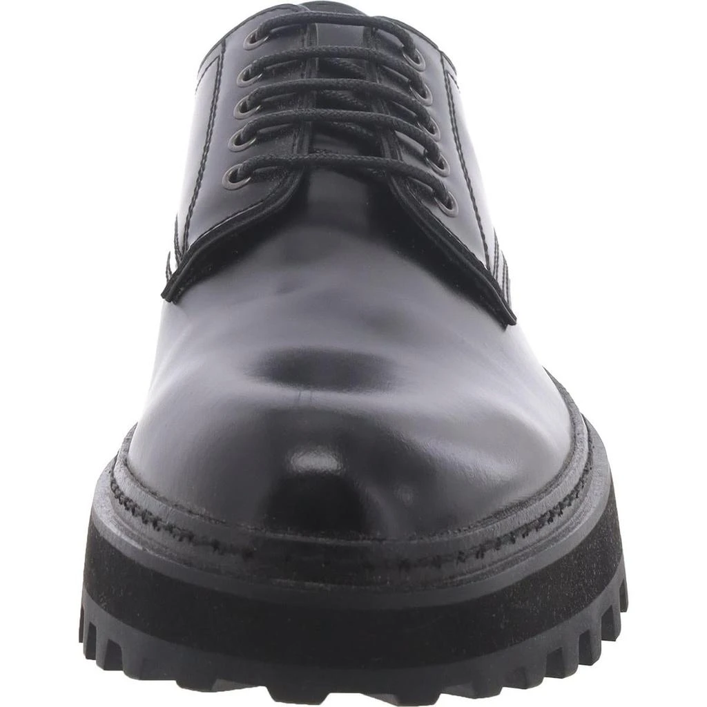 商品Steve Madden|Torrin Mens Leather Lace-Up Derby Shoes,价格¥206,第3张图片详细描述