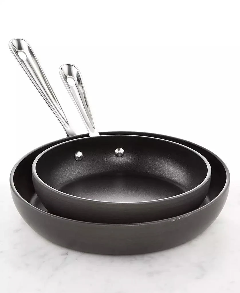 商品All-Clad|HA1 Hard Anodized 8" & 10" 2PC Fry Pan Set,价格¥527,第2张图片详细描述