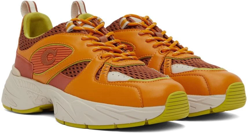 商品Coach|Orange Tech Runner Sneakers,价格¥619,第4张图片详细描述