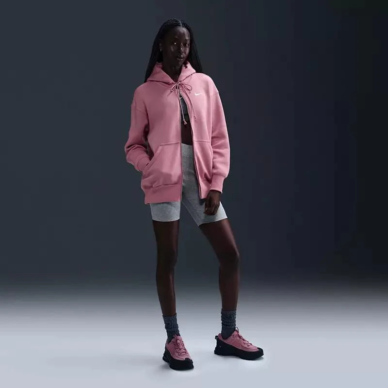 商品NIKE|Nike Women's Sportswear Phoenix Fleece Oversized Full-Zip Hoodie,价格¥649,第2张图片详细描述
