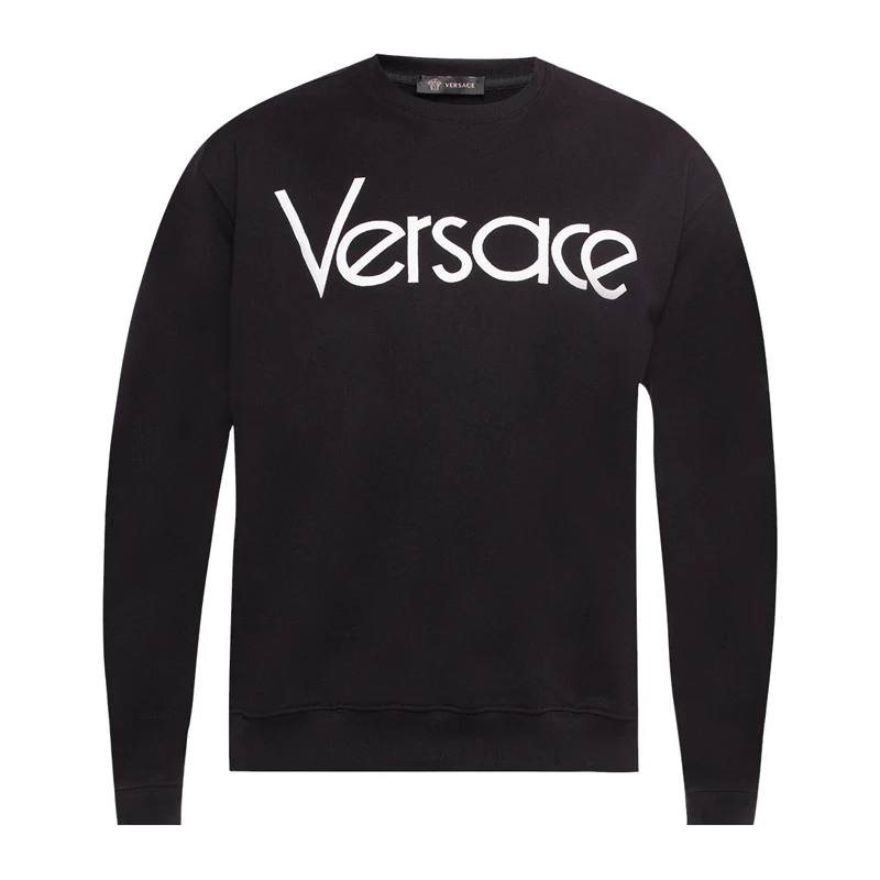 商品Versace|VERSACE 范思哲 黑色男士套头长袖卫衣 A80470-A217878-A99C,价格¥2213,第1张图片