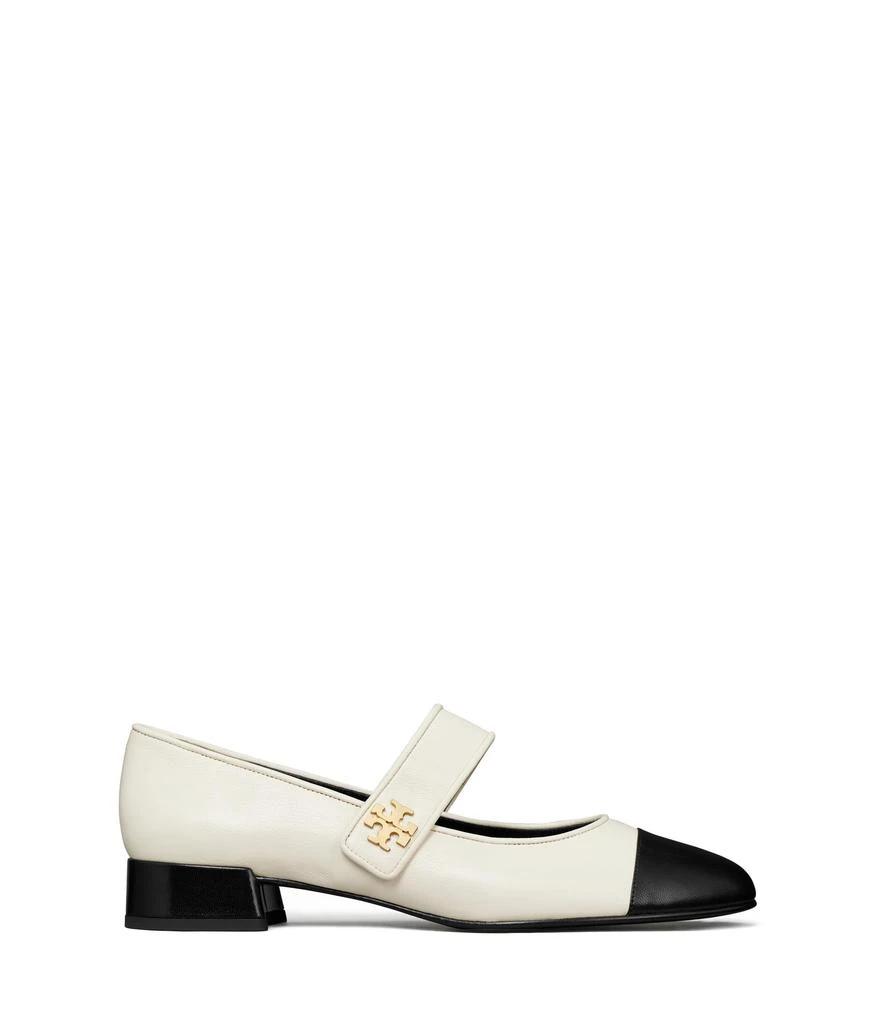 商品Tory Burch|Cap-Toe Mary Jane Heel Ballet 25mm,价格¥2262,第3张图片详细描述