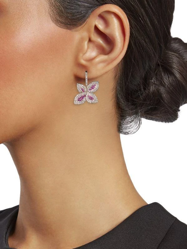 商品Eye Candy LA|Luxe Crystal Drop Earrings,价格¥254,第2张图片详细描述
