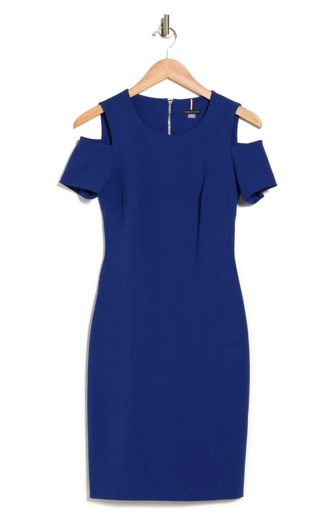 商品Tommy Hilfiger|Cold Shoulder Woven Dress,价格¥323,第3张图片详细描述