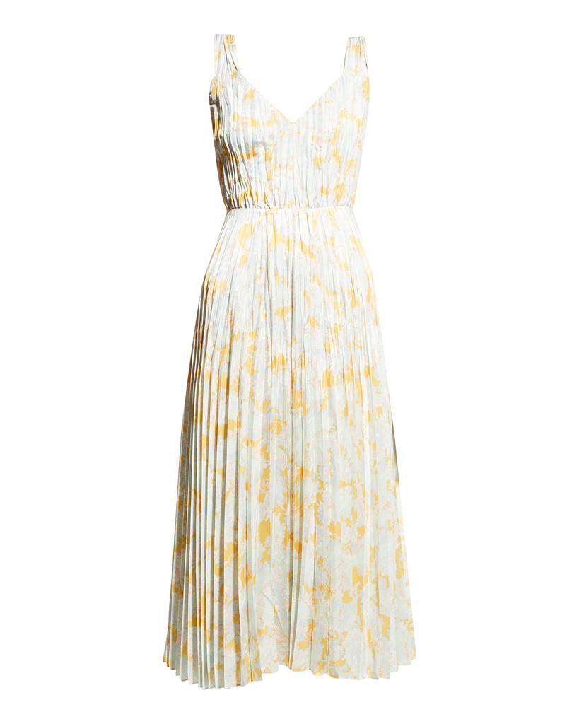 商品Vince|Lotus Pleated Midi Slip Dress,价格¥1662,第4张图片详细描述