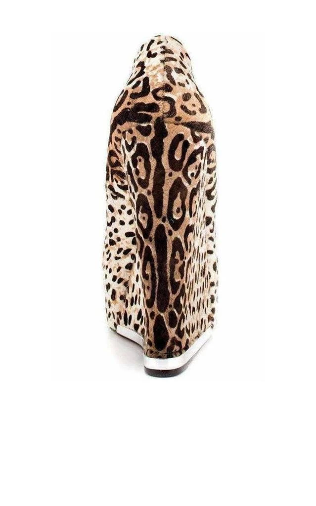 商品L.A.M.B.|Leopard Print Leather Wedge,价格¥784,第4张图片详细描述