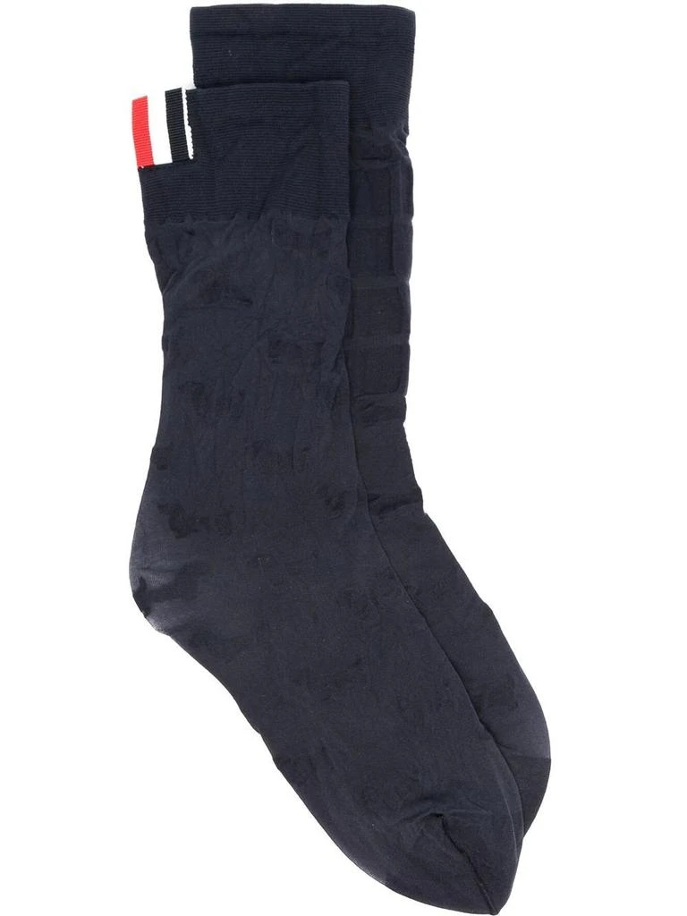 商品Thom Browne|THOM BROWNE RWB-stripe socks,价格¥775,第1张图片