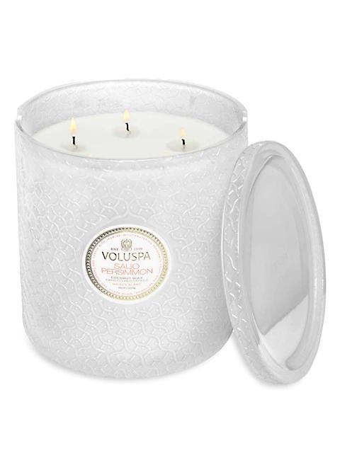 商品Voluspa|Saijo Persimmon 5-Wick Hearth Candle,价格¥1560,第4张图片详细描述