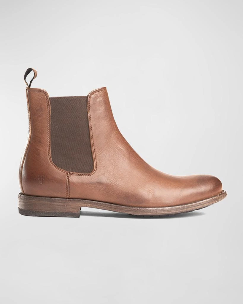 商品Frye|Men's Tyler Leather Chelsea Boots,价格¥2301,第1张图片