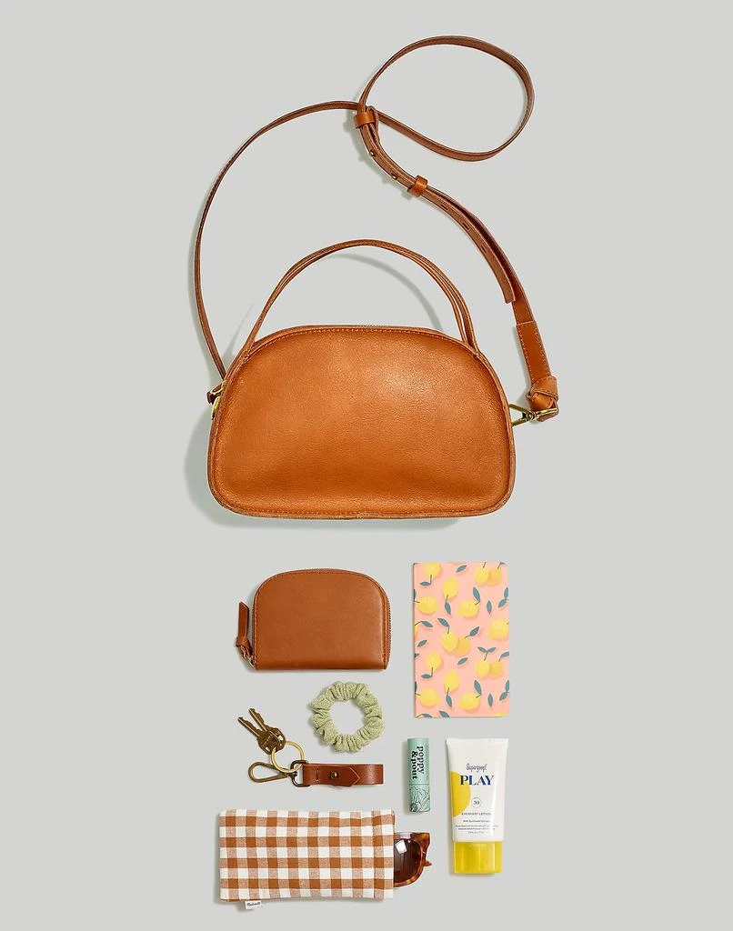 商品Madewell|The Sydney Zip-Top Crossbody Bag,价格¥736,第3张图片详细描述