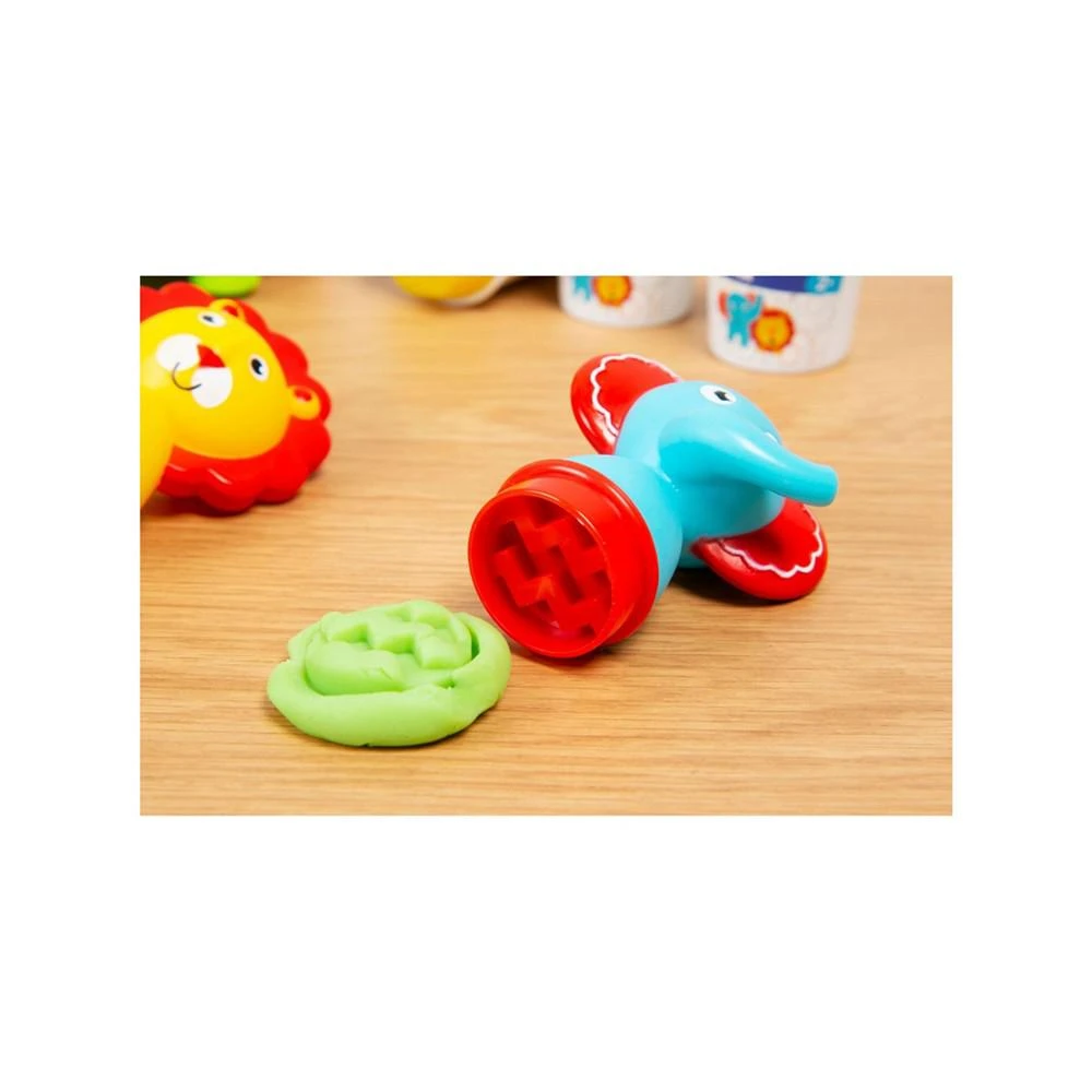 商品Fisher Price|Fisher Price Train Dough with 3 Pots of Dough and 3 Animal Stamps Set,价格¥133,第4张图片详细描述