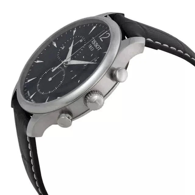 商品Tissot|Tissot T Classic Tradition Chronograph Men's Watch T063.617.16.057.00,价格¥2315,第2张图片详细描述