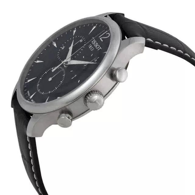 商品Tissot|Tissot T Classic Tradition Chronograph Men's Watch T063.617.16.057.00,价格¥2538,第4张图片详细描述