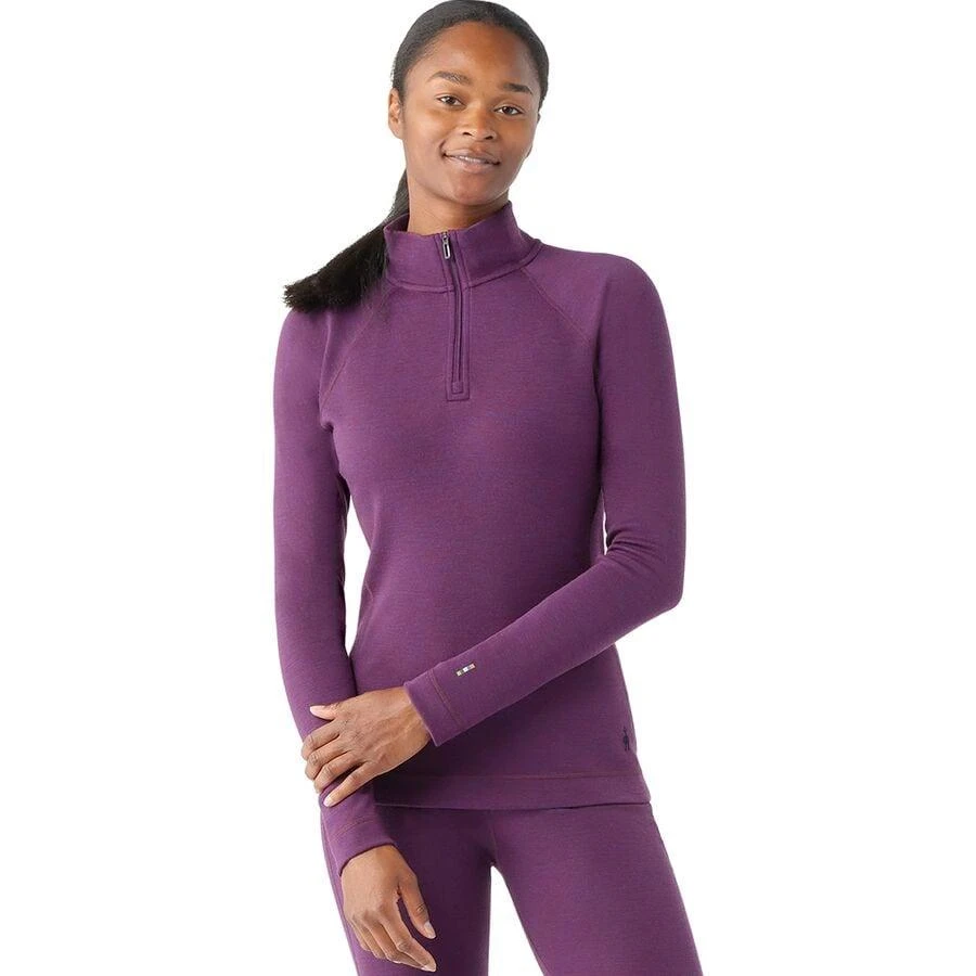 商品SmartWool|Classic Thermal Merino 1/4-Zip Baselayer - Women's,价格¥502,第1张图片