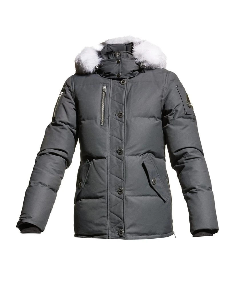 商品Moose Knuckles|3Q Fox-Trim Detachable-Hood Puffer Coat,价格¥9278,第2张图片详细描述