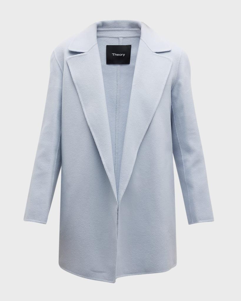 商品Theory|Clairene New Divide Wool-Cashmere Jacket,价格¥1681,第4张图片详细描述