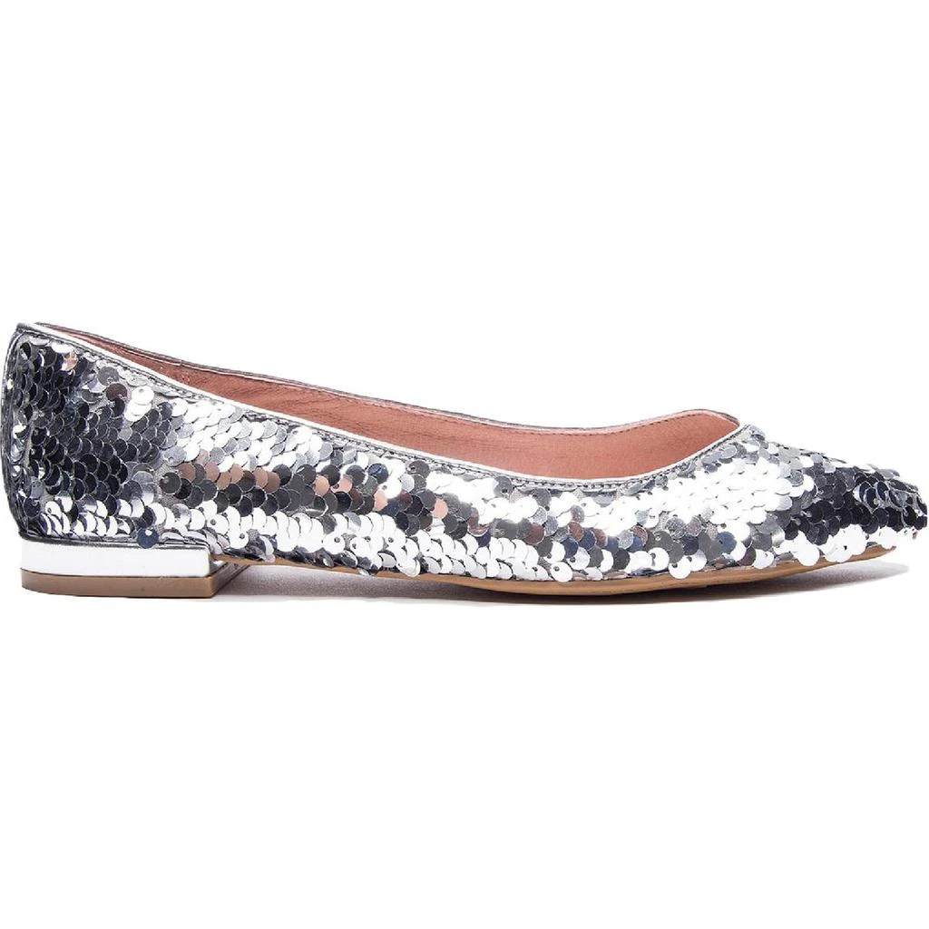 商品Chinese Laundry|Chinese Laundry Womens Gavin Sequined Pointed Toe Flats,价格¥84,第2张图片详细描述