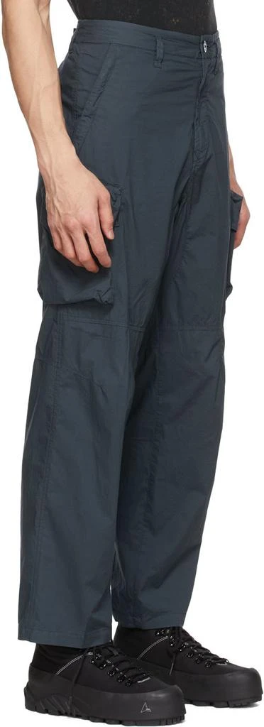 商品Stone Island|Blue Cotton Cargo Pants,价格¥1303,第2张图片详细描述