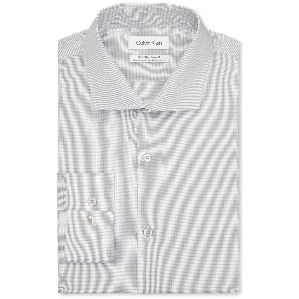 商品Calvin Klein|Calvin Klein Mens Collared Extra Slim Button-Down Shirt,价格¥138,第2张图片详细描述