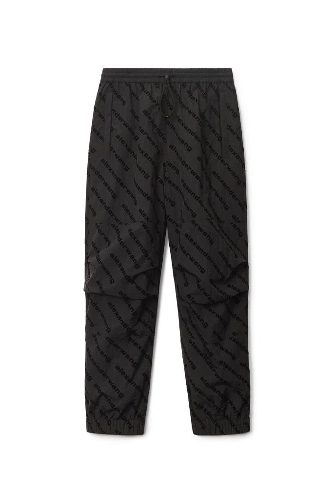 商品Alexander Wang|LOGO TRACK PANT IN CRINKLE NYLON,价格¥2461,第1张图片