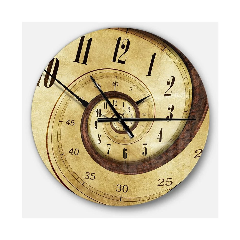 商品Design Art|Designart Oversized Contemporary Round Metal Wall Clock,价格¥1221,第1张图片