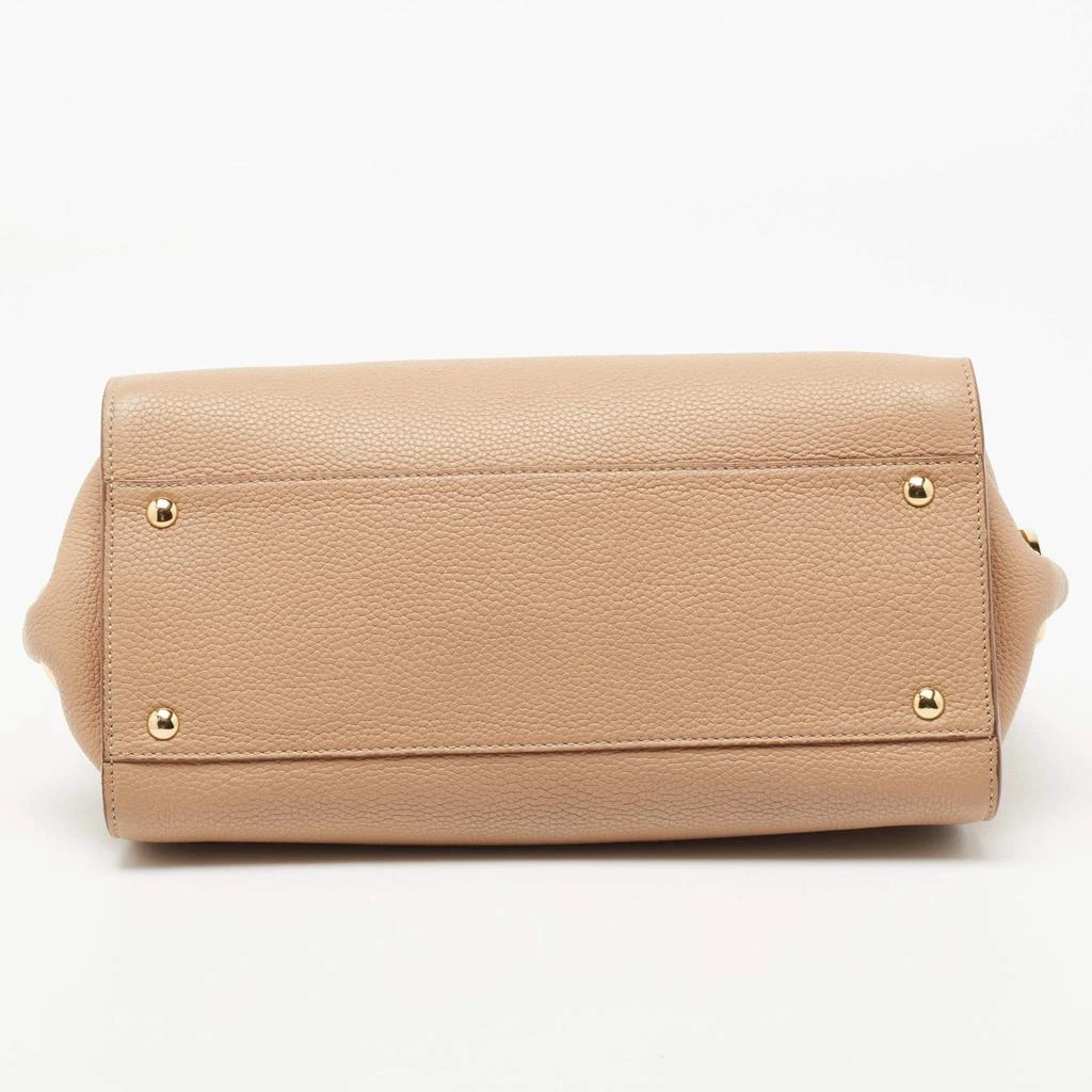 Salvatore Ferragamo Beige Leather Medium Sofia Top Handle Bag 商品