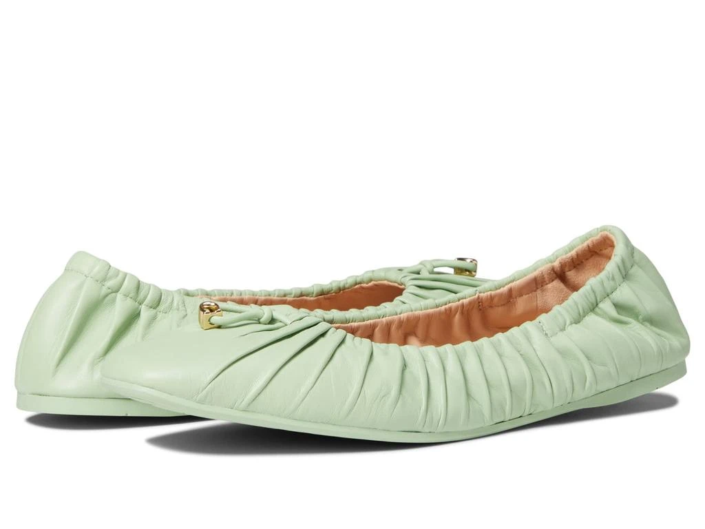 商品Coach|Eleanor Leather Ballet Flats,价格¥499,第1张图片