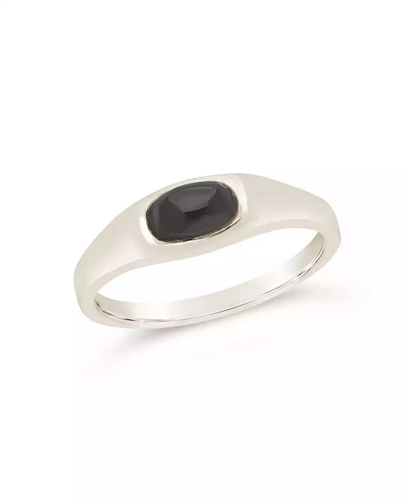 商品Sterling Forever|Onyx Signet Ring,价格¥648,第1张图片