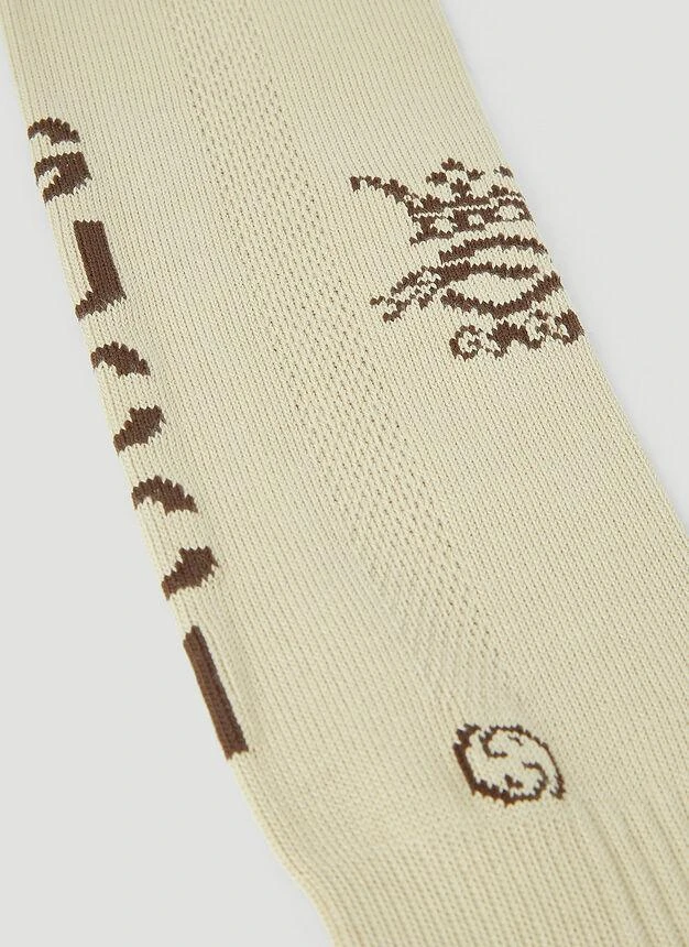 商品Gucci|Logo Sports Socks in Beige,价格¥1442,第3张图片详细描述