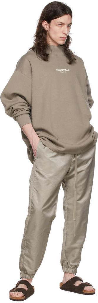 商品Essentials|Taupe Nylon Track Pants,价格¥1028,第6张图片详细描述