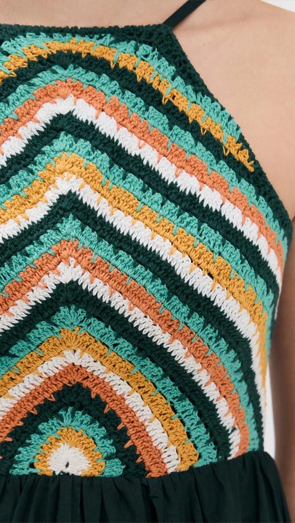 商品Playa Lucila|Crochet Halter Dress,价格¥815,第5张图片详细描述