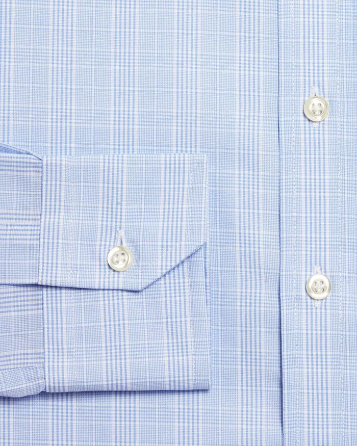 商品The Men's Store at Bloomingdale's|Glen Plaid Regular Fit Dress Shirt - 100% Exclusive,价格¥411,第2张图片详细描述