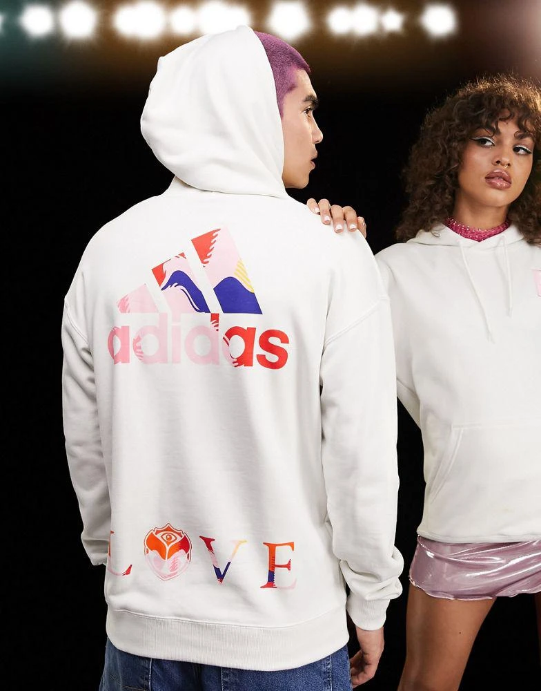 商品Adidas|adidas Football Belgium World Cup 2022 Lifestyler logo hoodie in white,价格¥474,第1张图片