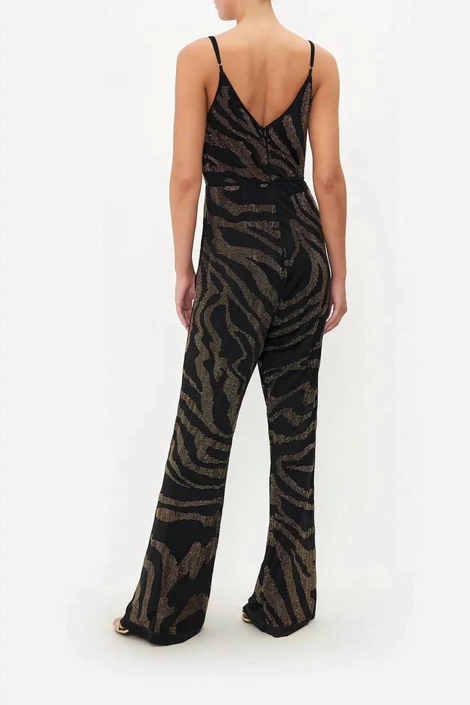 商品Camilla|Twist Front Jersey Jumpsuit In Tame My Tiger,价格¥3358,第2张图片详细描述