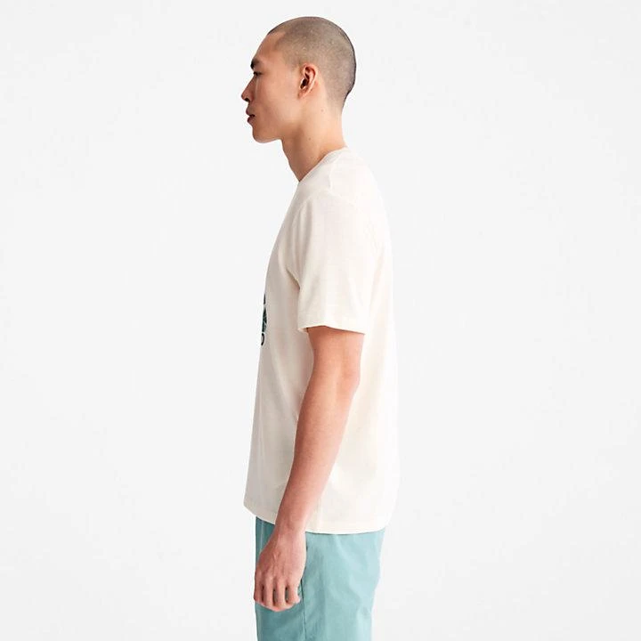 商品Timberland|Refibra™ Graphic T-Shirt for Men in White,价格¥222,第4张图片详细描述