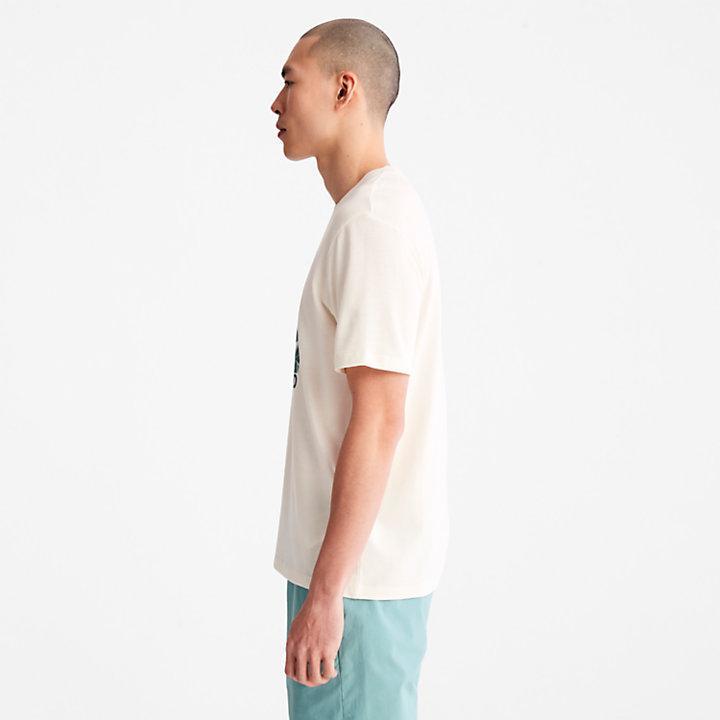 商品Timberland|Refibra™ Graphic T-Shirt for Men in White,价格¥222,第6张图片详细描述