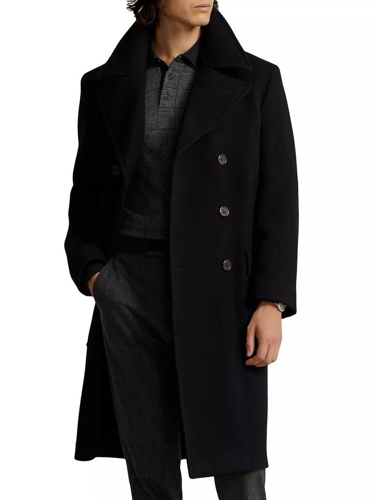 商品Ralph Lauren|Wool Double-Breasted Coat,价格¥7488,第1张图片