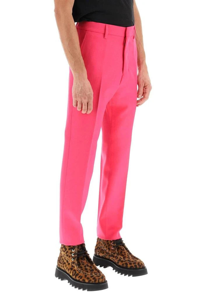 商品AMI|CIGARETTE FIT VIRGIN WOOL PANTS,价格¥992,第3张图片详细描述