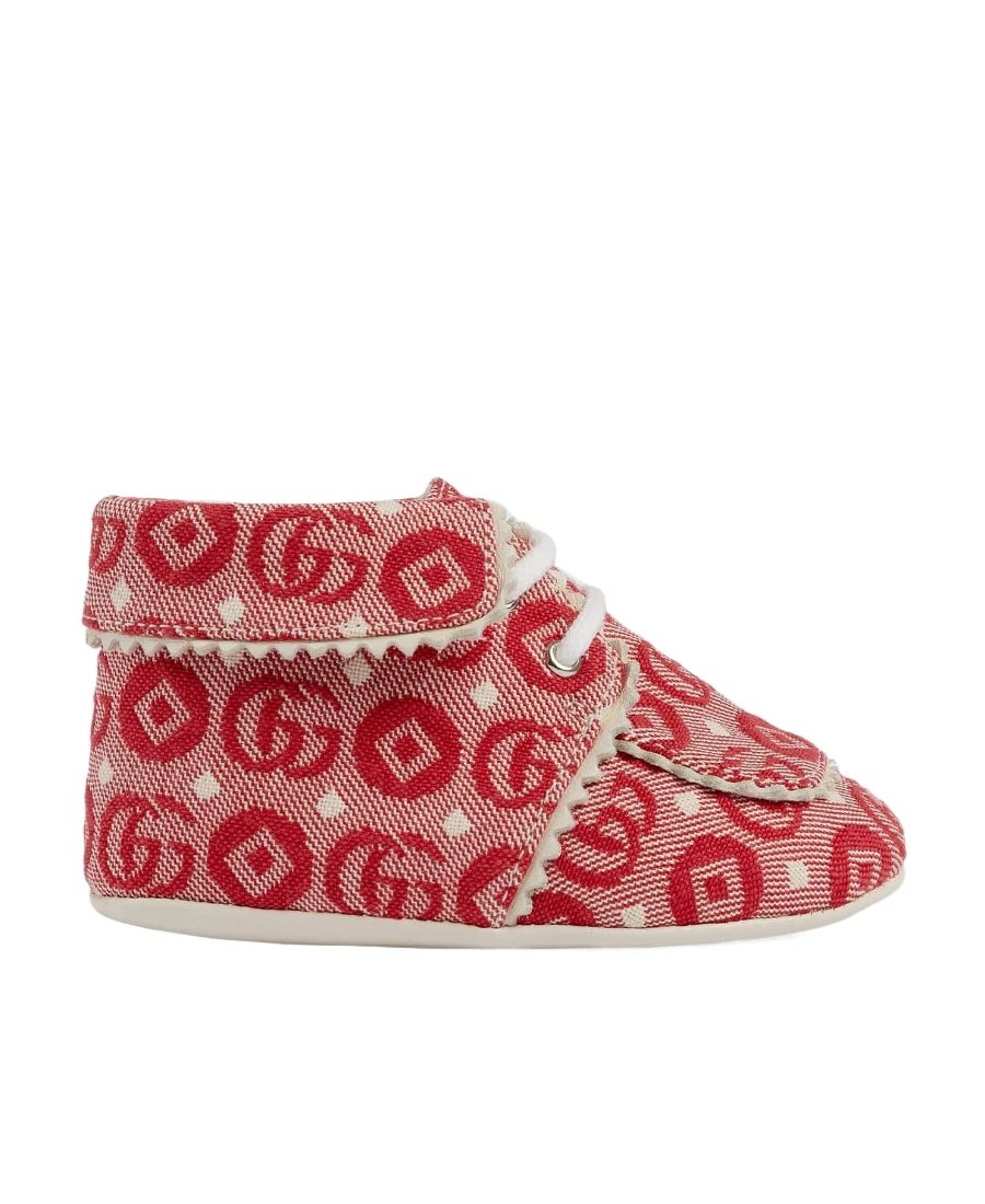 商品Gucci|Gucci 男童休闲鞋 725733FABAP8567 红色,价格¥1594,第1张图片