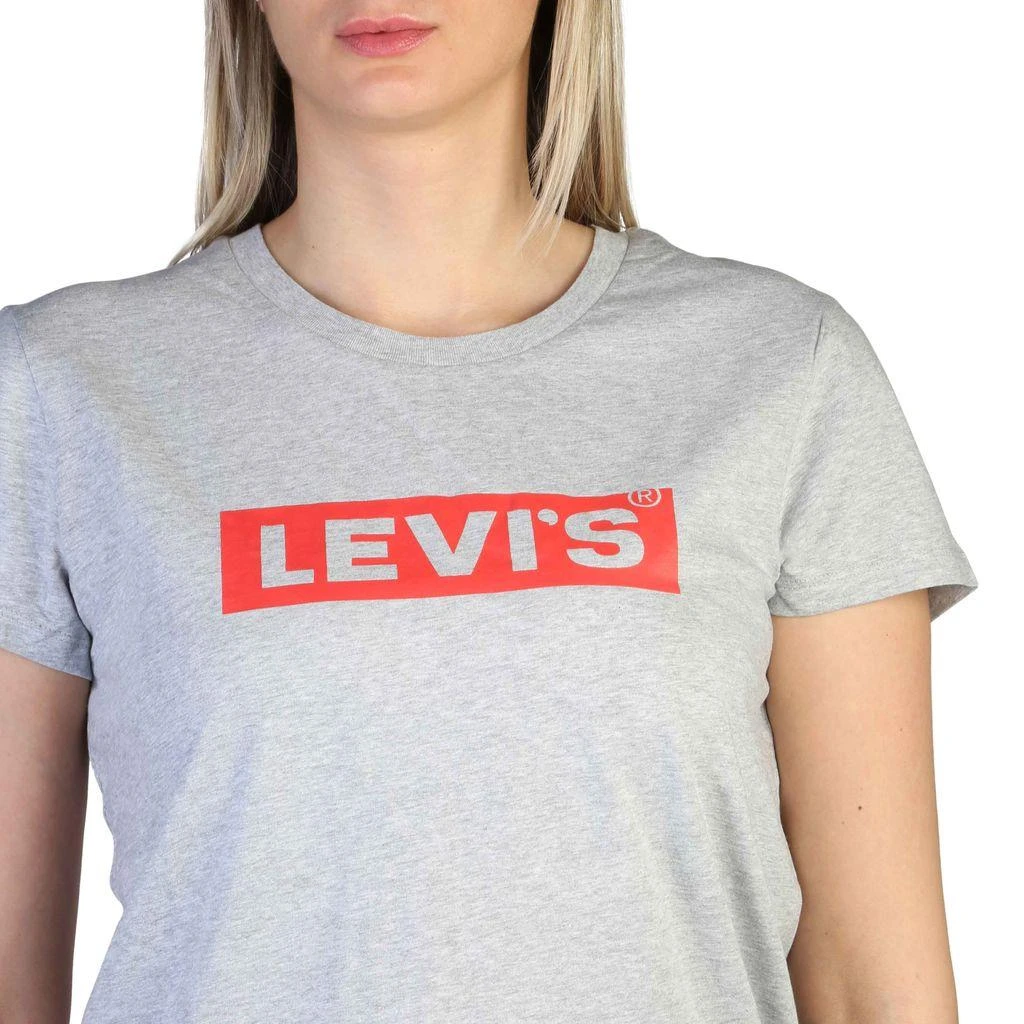 商品Levi's|T-shirts Grey Women,价格¥69,第3张图片详细描述