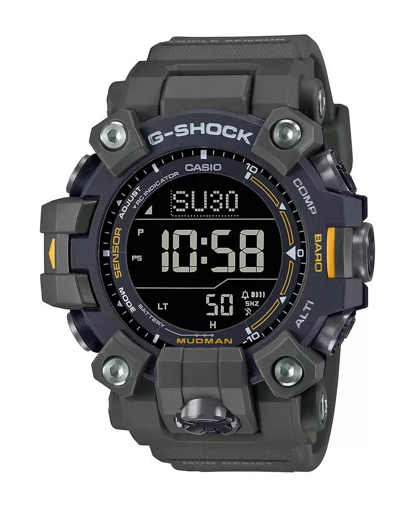 商品G-Shock|Men's Digital Green Resin Watch, 52.7mm, GW9500-3,价格¥2931,第1张图片