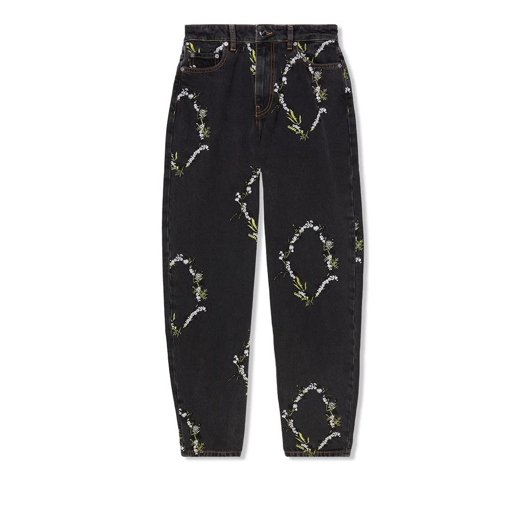 商品Ganni|Embroidery Denim Stary Jeans,价格¥2121,第1张图片