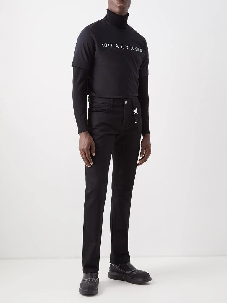 商品1017 ALYX 9SM|Clip-buckle slim-leg jeans,价格¥2269,第2张图片详细描述
