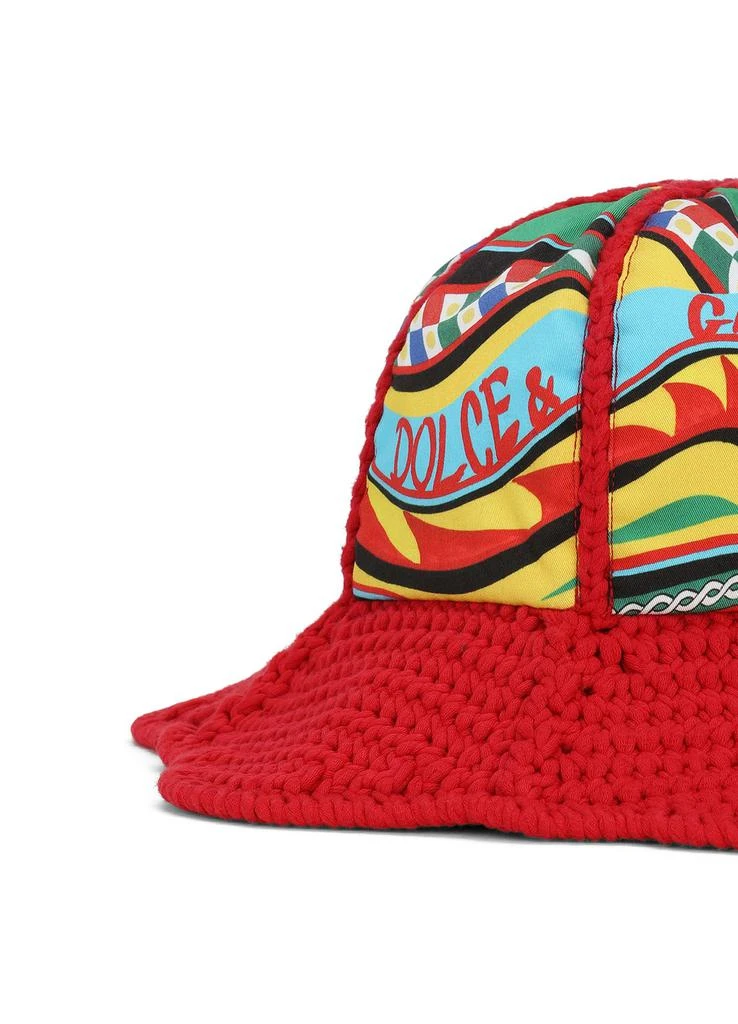 商品Dolce & Gabbana|Multi-colored crochet hat,价格¥5576,第4张图片详细描述