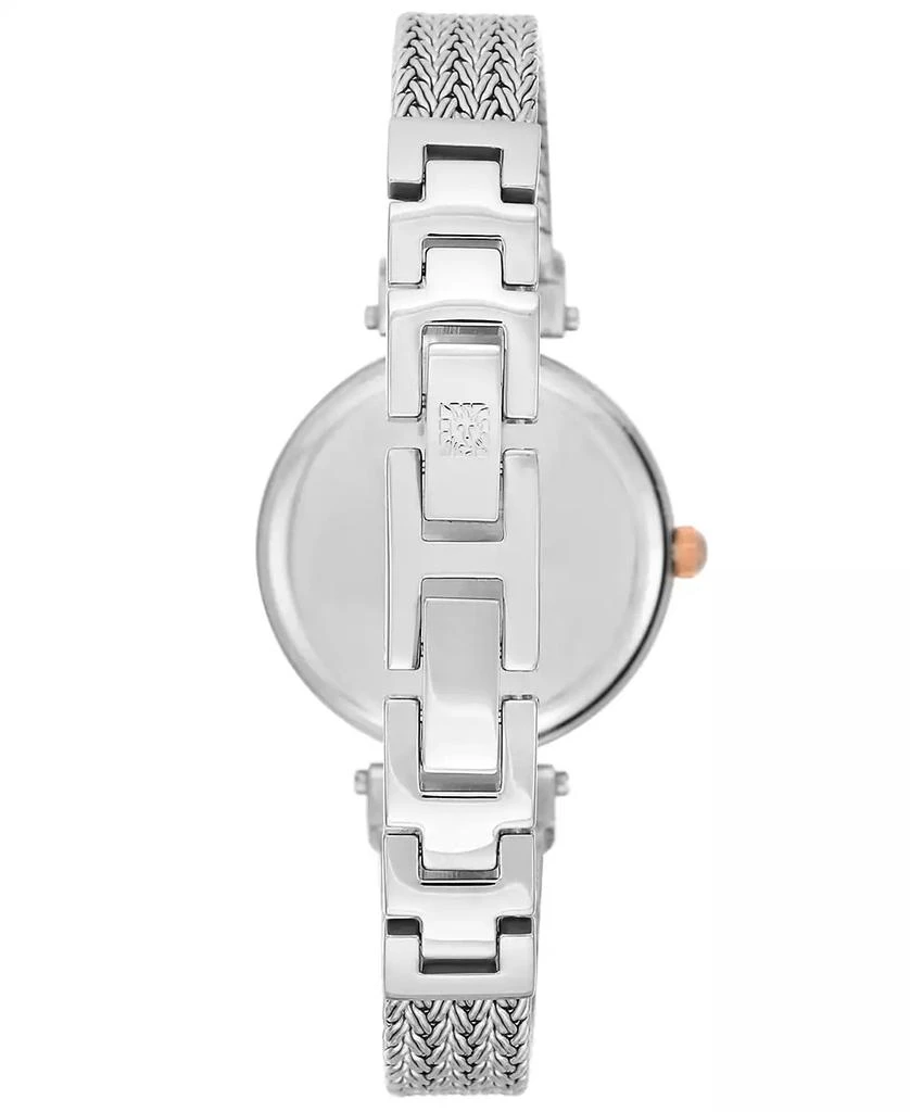 商品Anne Klein|Women's Stainless Steel Mesh Bracelet Watch 30mm,价格¥720,第3张图片详细描述