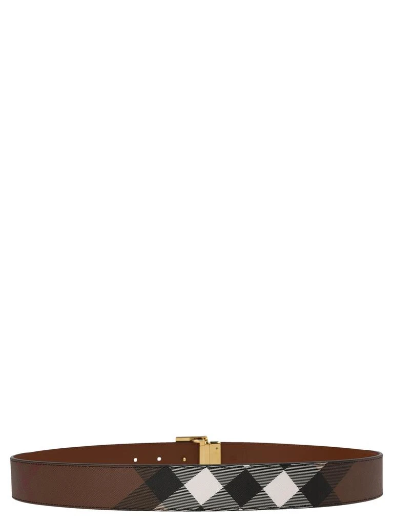 商品Burberry|Tartan logo reversible belt,价格¥3109,第2张图片详细描述