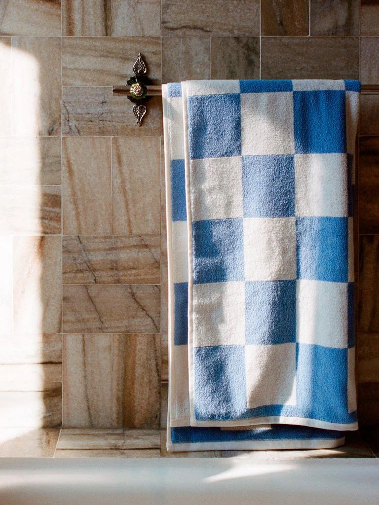 商品HAY|Check Cotton Bath Towel,价格¥709,第1张图片