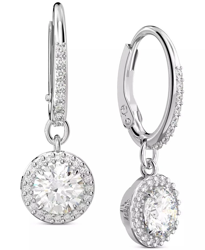 商品Swarovski|Silver-Tone Constella Crystal Drop Earrings,价格¥1171,第1张图片