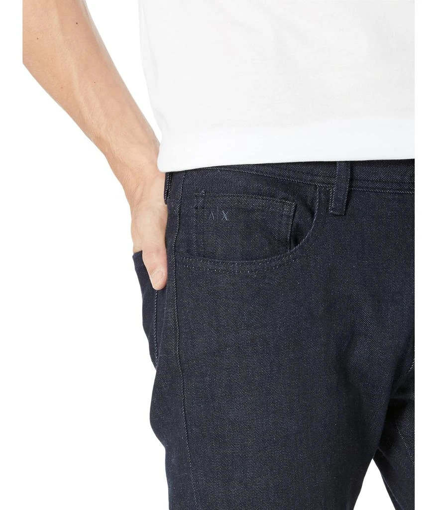 商品Armani Exchange|Slim Fit Five-Pocket Jeans,价格¥427,第3张图片详细描述