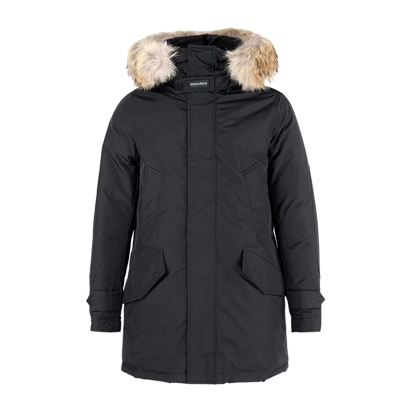 商品Woolrich|WOOLRICH 黑色男士羽绒服 CFWOOU0486MRUT0001-BLK,价格¥2965,第1张图片